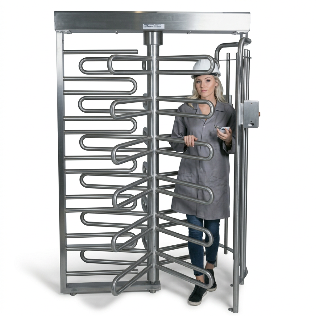 Full-Height Industrial Turnstiles